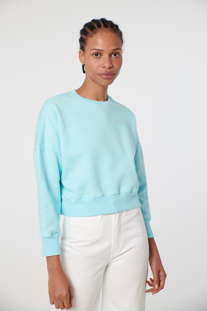 We Know You Love our SEAFOAM. Meet Our New Logo Sweat & Tee